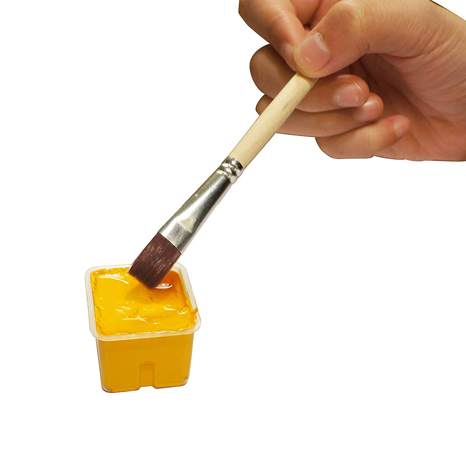 Ooku OOKU Broad Paint Brushes Set 8 Pcs